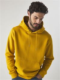 FELPA CON CAPPUCCIO IN COTONE ORGANICO